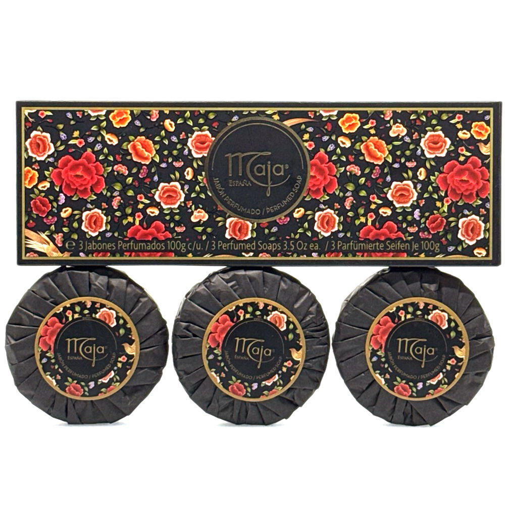 Maja Classic Scented Round Soap Gift Set 3 x 100g Perfumed Soap Bars