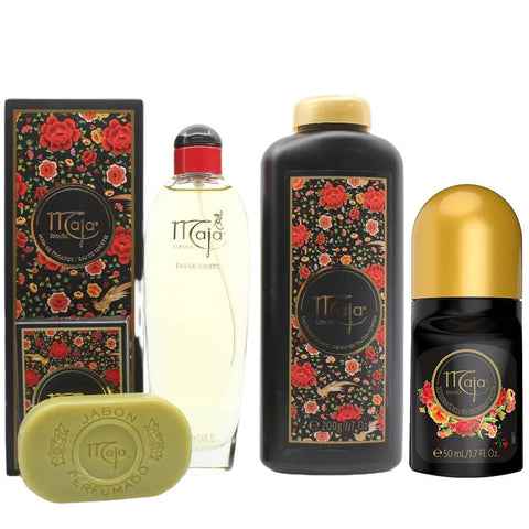 Maja Women Fragrance Deodorant Talc Soap Gift Set EDT 100ml Complete Pack