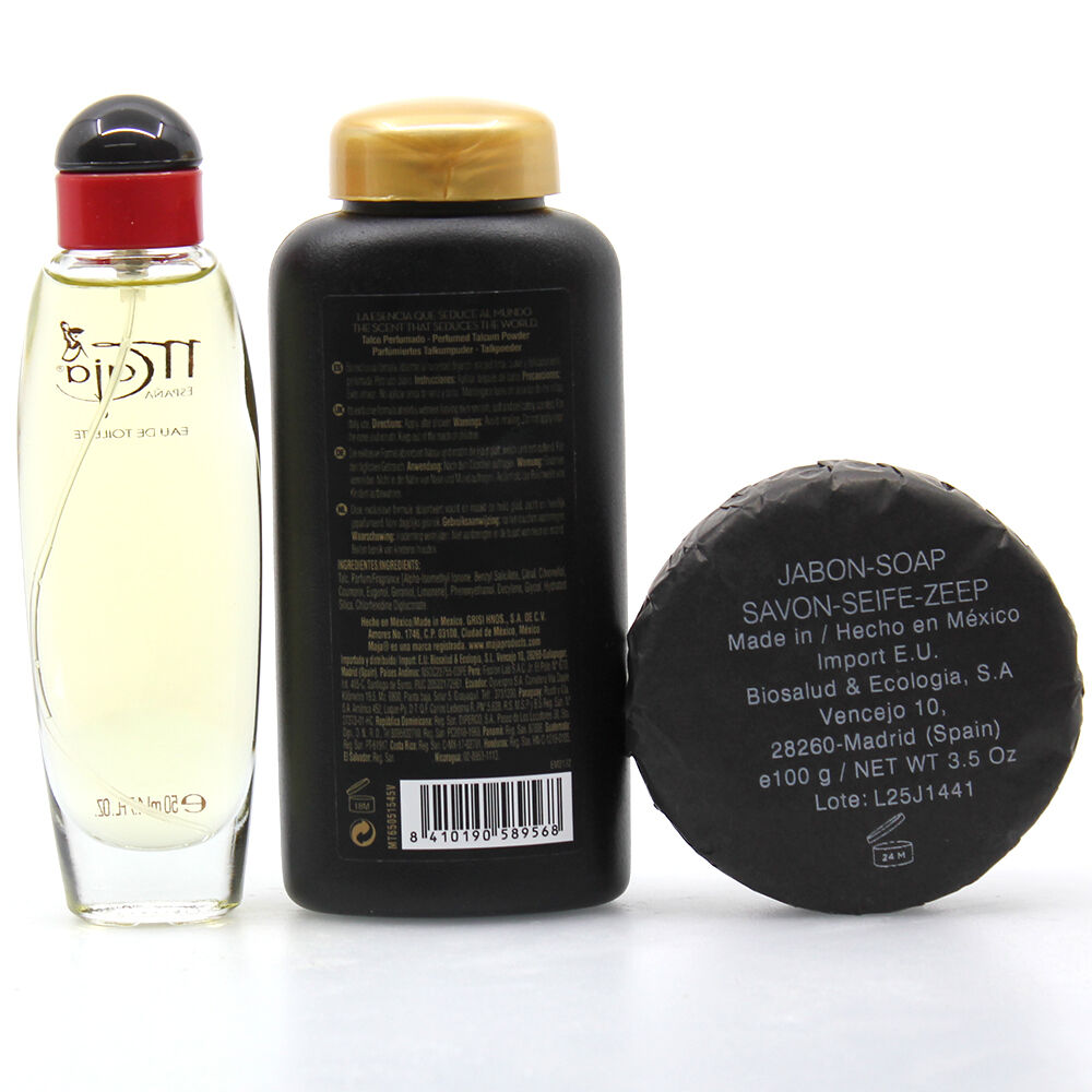 Maja Classica Women Eau De Toilette, Talcum Powder & Luxury Soap Gift Set Timeless Spanish Elegance