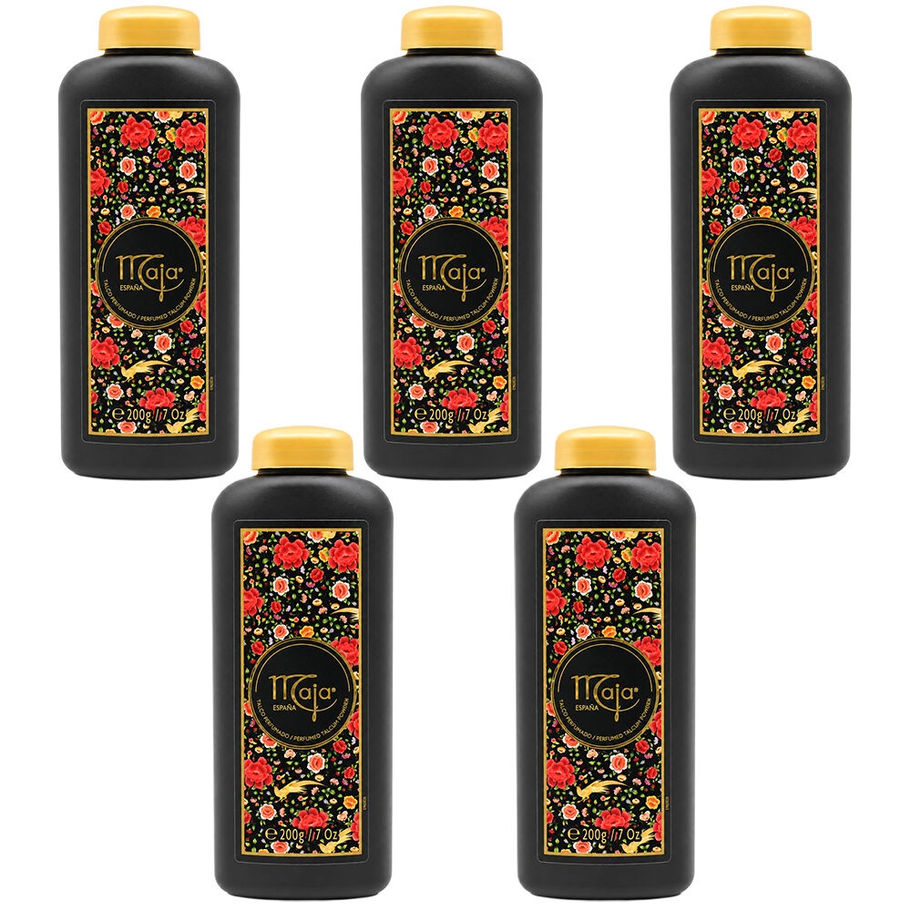 Maja Perfumed Talcum Powder 200g Bundle of 5