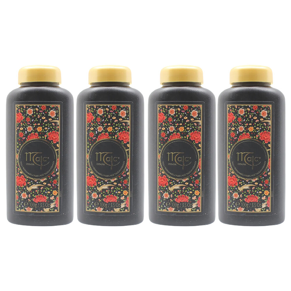 Maja Perfumed Talcum Powder 4 Pack 100g Each Fresh Fragrance