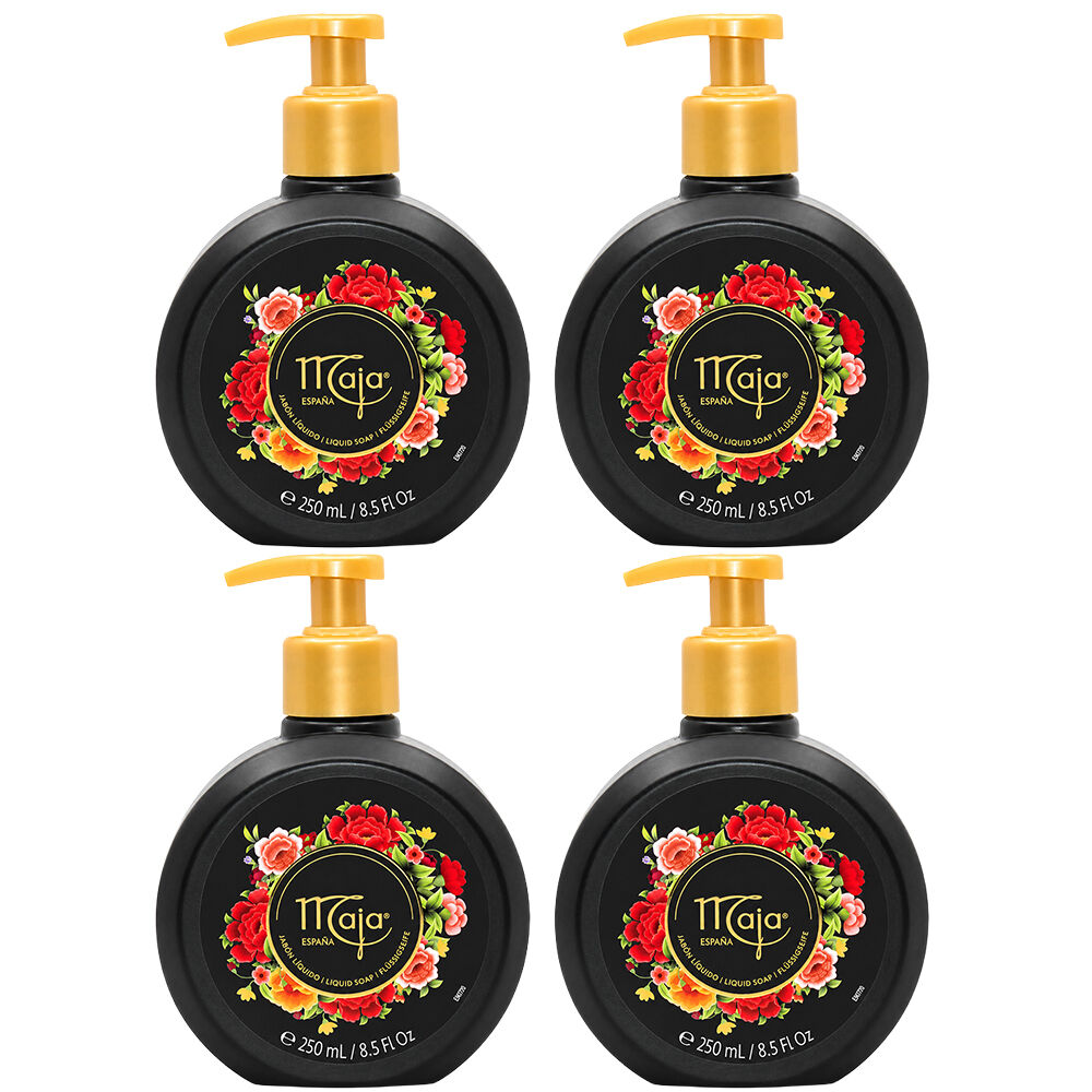Maja Perfumed Liquid Hand Soap 250ml 4 Pack Bundle
