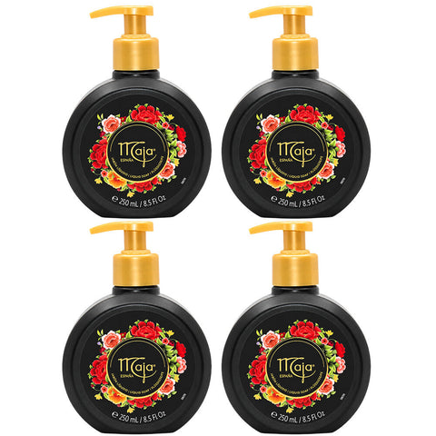 Maja Perfumed Liquid Hand Soap 250ml 4 Pack Bundle