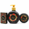 Maja Perfumed Soap Trio Set 250ml Liquid Soap, 100g Round Bath Soap, 50g Hand Soap x 2