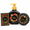 Maja Perfumed Soap Trio Set 250ml Liquid Soap, 100g Round Bath Soap, 50g Hand Soap x 2