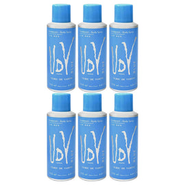 Ulric De Varens UDV Blue Body Spray for Men 200ml 6 Pack Deodorant Set
