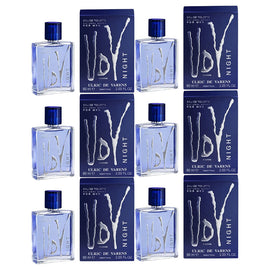 Ulric De Varens UDV Night EDT Spray for Men 60ml 6 Pack Fragrance Set