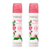 Yardley English Rose Deodorising Body Spray Women 75ml Pack of 2