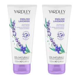 Yardley English Lavender Nourishing Hand and Nail Cream 2 x 100ml