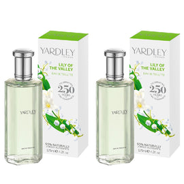 Yardley London Lily of the Valley Eau De Toilette for Women 125ml Pack of 2