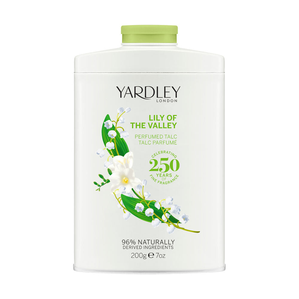 Yardley Lily of the Valley Perfumed Talc 200g