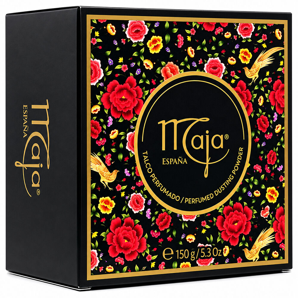 Maja Perfumed Talc Dusting Powder 150g 3 Pack Luxury Drum Bundle