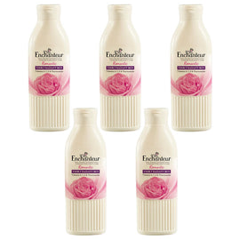 Enchanteur Romantic Body Lotion 200ml Moisturiser with Aloe and Olive x 5