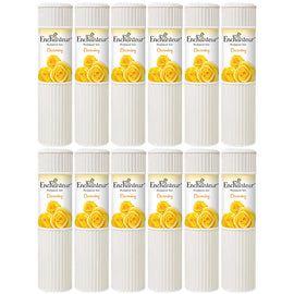 Enchanteur Charming Perfumed Talc 100g x 12 Pack Silky Soft Floral Powder