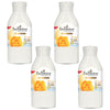 Enchanteur Charming Shower Gel 200ml x 4 Rose Muguet Citrus Body Cleanser