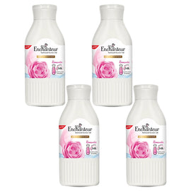 Enchanteur Romantic Shower Gel 200ml x 4 with Rose Jasmine Silk Protein