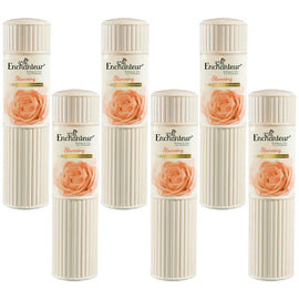 Enchanteur Stunning Perfumed Talc 100g x 6 Pack Silky Floral Body Powder