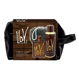 Ulric De Varens UDV Eau de Toilette 60ml, Deodorant Spray 200ml & Netting Sponge
