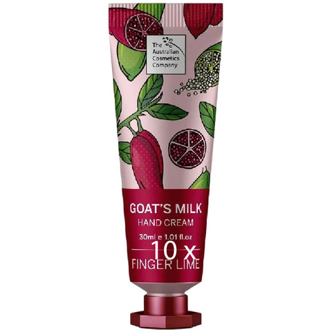 Australian Cosmetics Goats Milk Finger Lime Hand Cream 30ml x 10 Hydrating Set