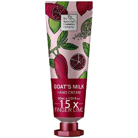 Australian Cosmetics Goats Milk Finger Lime Hand Cream 30ml x 15 Hydrating Set