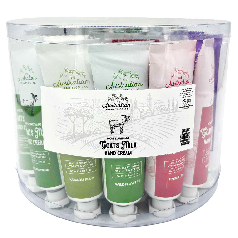 The Australian Cosmetics Company Goats Milk Hand Cream 36 x 60ml Set