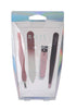Basic Care Rose Gold Essential Nail Grooming Kit
