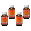Fusion Quercetin Advanced 60 Vege Capsules Pack of 4