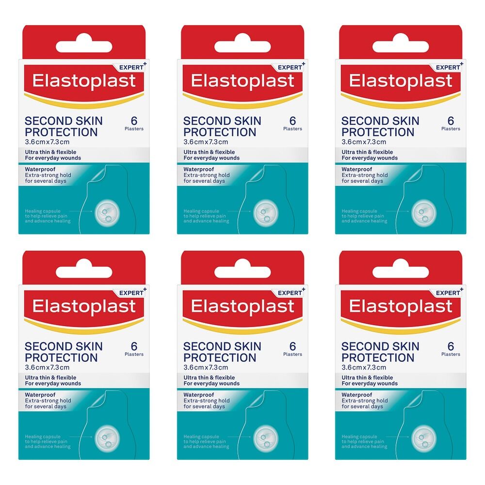 Elastoplast Second Skin Protection XL Dressings Pack of 6