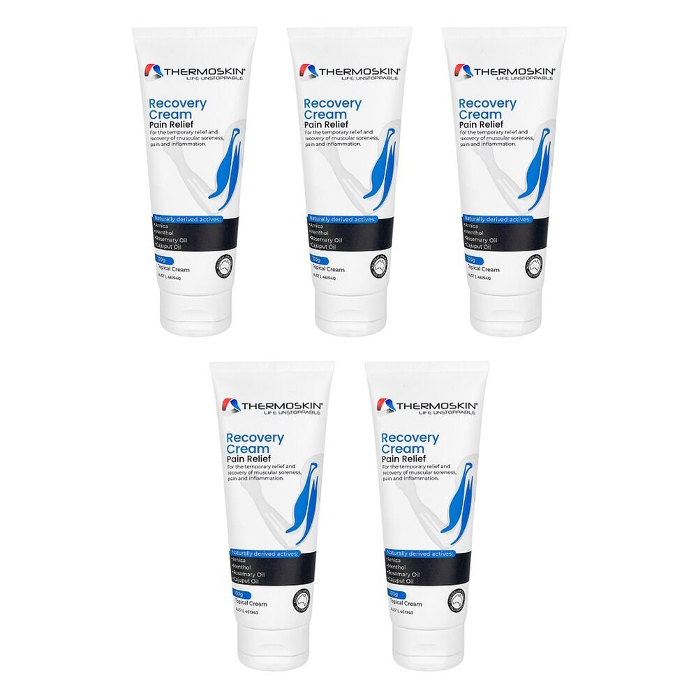 Thermoskin Recovery Cream Pain Relief 100g Pack of 5