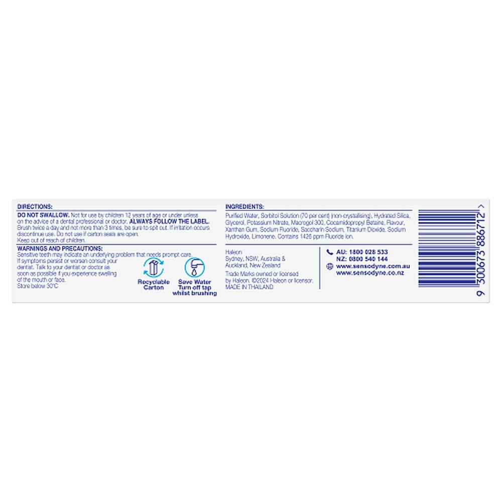 Sensodyne Whitening Sensitivity & Enamel Toothpaste