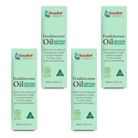 Soodox Organic Frankincense Oil 50mL Pack of 4