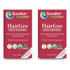 Soodox Organic HairGro Oil 50mL + Scalp Applicator, 2 Piece Set Pack of 2