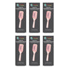 Soodox Organic Hair Oil Dispensing Brush Pink Pack of 6
