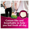 Depend Real Fit Underwear for Women Regular Absorbency Medium 8 Pack x 4