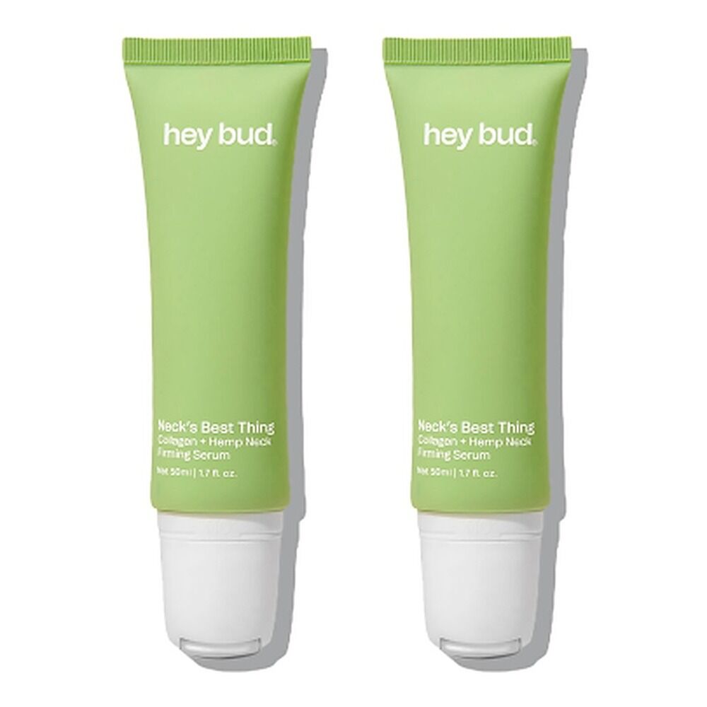 Hey Bud Collagen + Hemp Neck Firming Serum 50mL Pack of 2