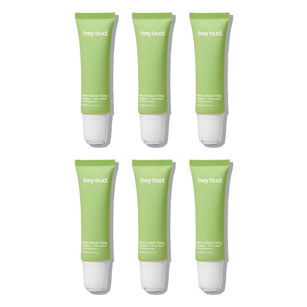 Hey Bud Collagen + Hemp Neck Firming Serum 50mL Pack of 6