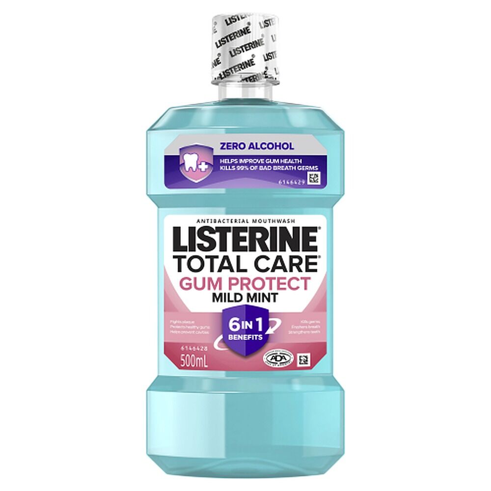 Listerine Total Care Gum Protect 500mL x 4