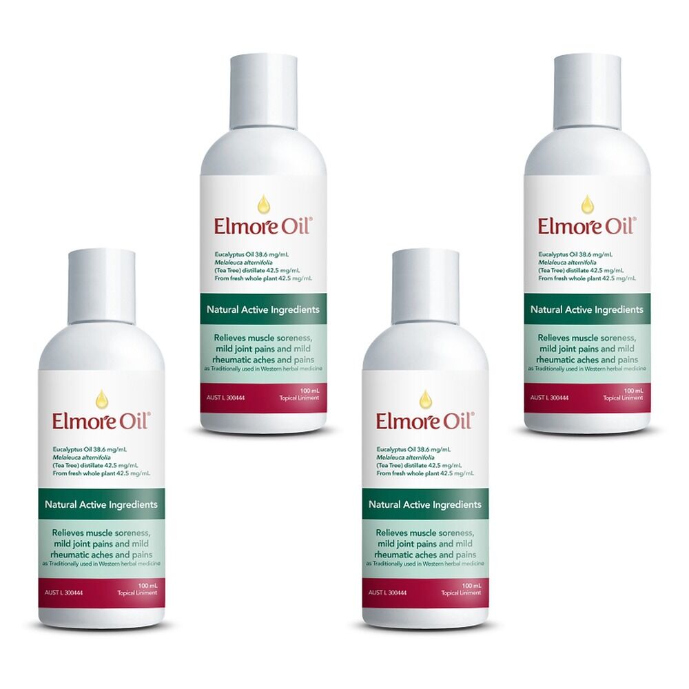 Elmore Oil Original, 100mL Pack of 4