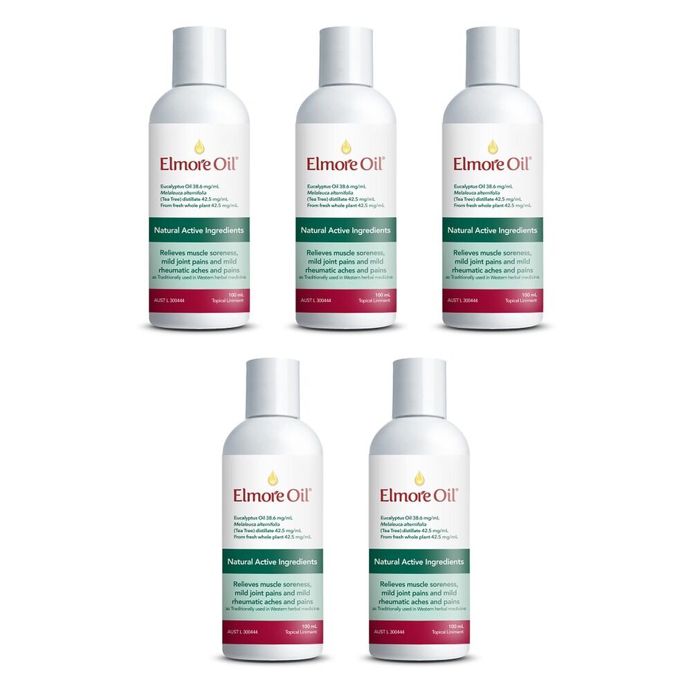 Elmore Oil Original, 100mL Pack of 5