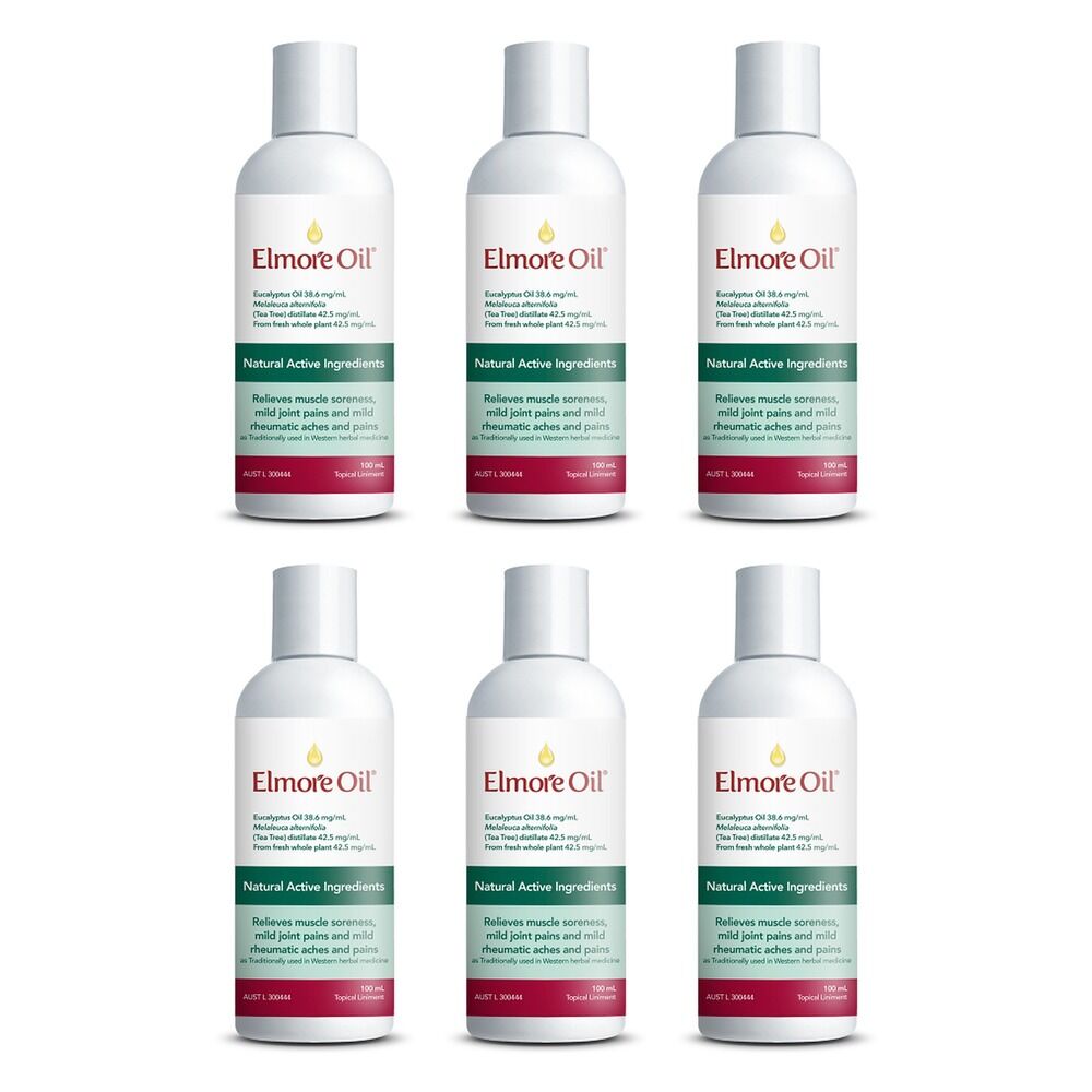Elmore Oil Original, 100mL Pack of 6