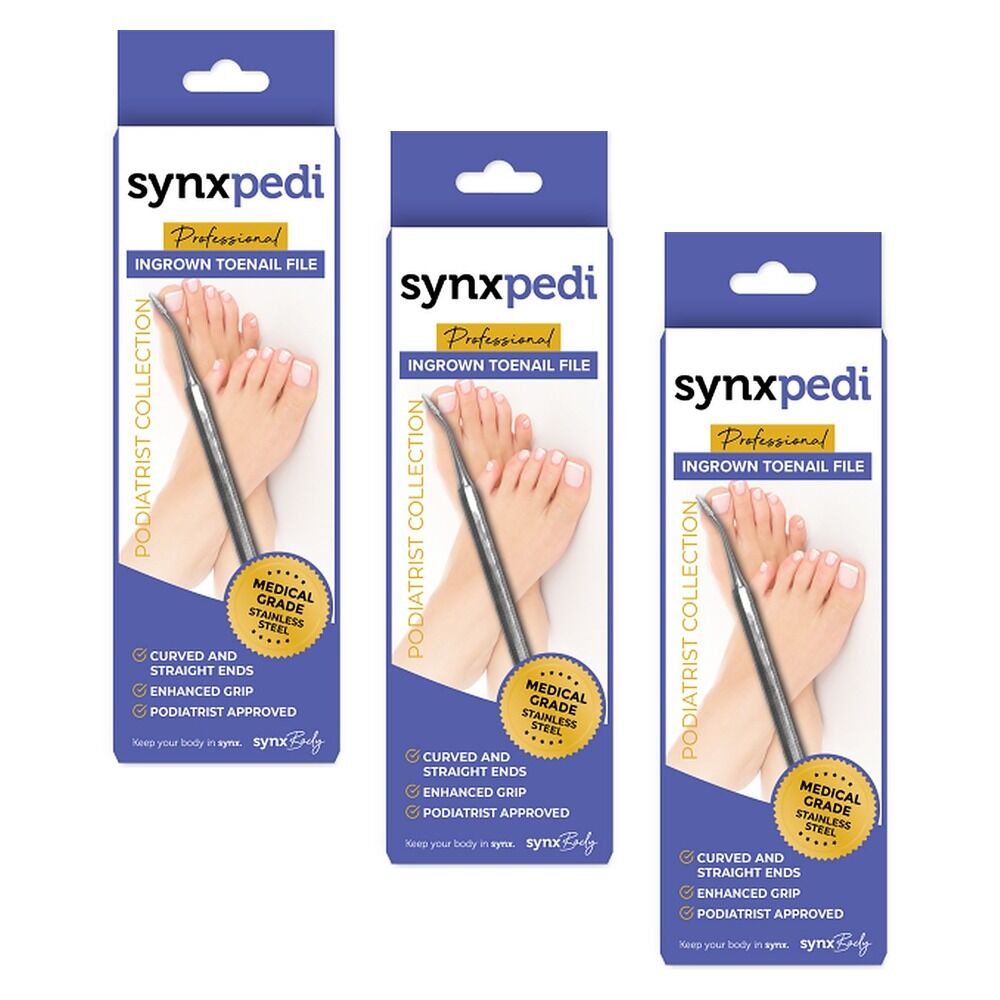 Synxpedi Ingrown Toenail File Pack of 3