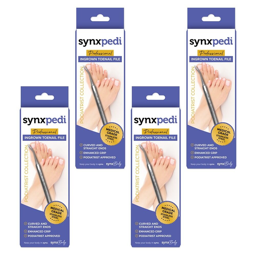 Synxpedi Ingrown Toenail File Pack of 4