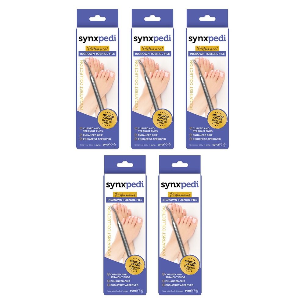Synxpedi Ingrown Toenail File Pack of 5