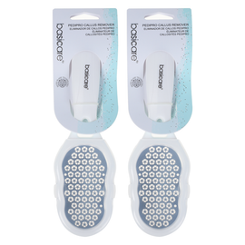 Basicare Pedipro Callus Remover Micro Blade Technology for Smooth Soft Feet x2