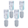 Basicare Pedipro Callus Remover Micro Blade Technology 4 Pack