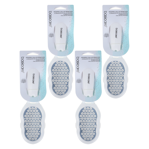 Basicare Pedipro Callus Remover Micro Blade Technology 4 Pack