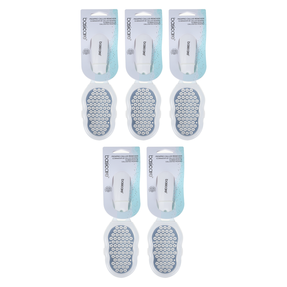 Basicare Pedipro Callus Remover 5 Pack Micro Blade Foot Callus Remover