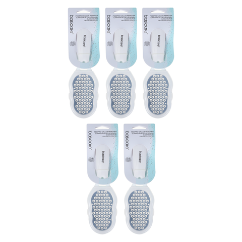 Basicare Pedipro Callus Remover 5 Pack Micro Blade Foot Callus Remover