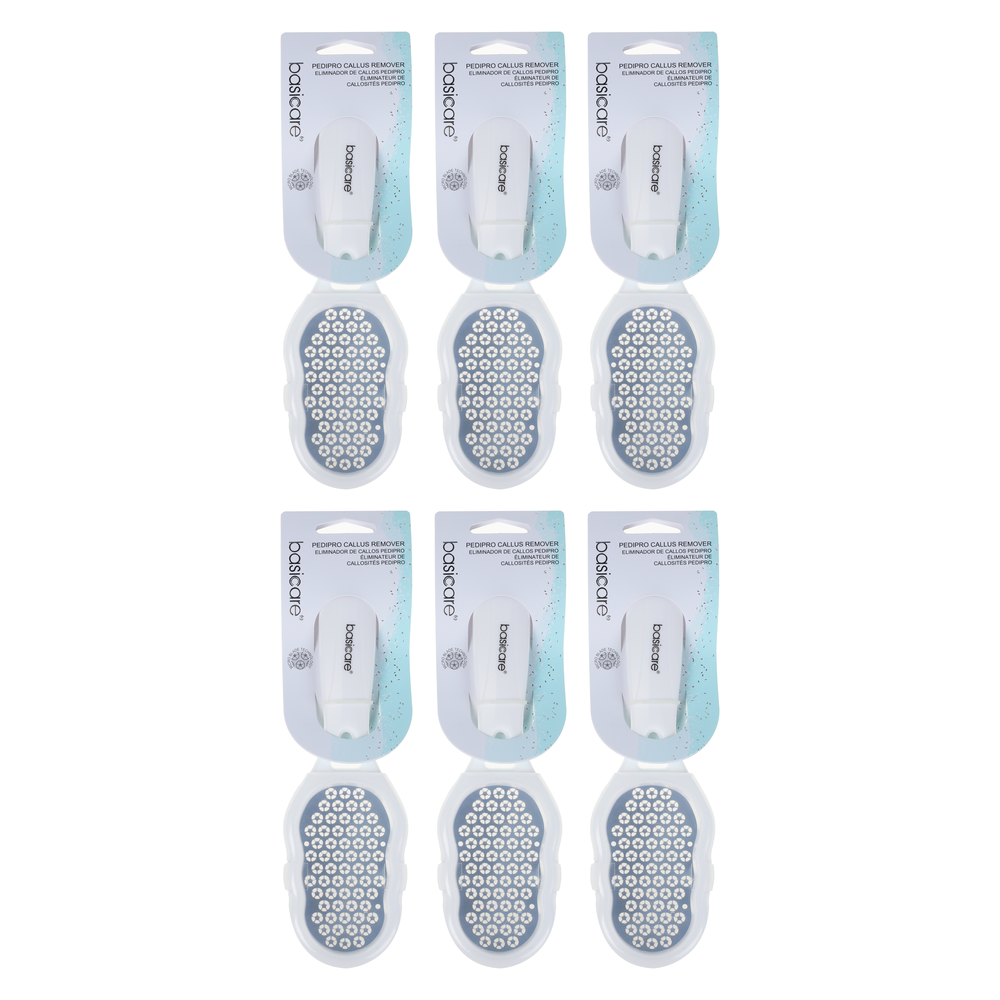Basicare Pedipro Callus Remover Micro Blade Technology Bundle of 6