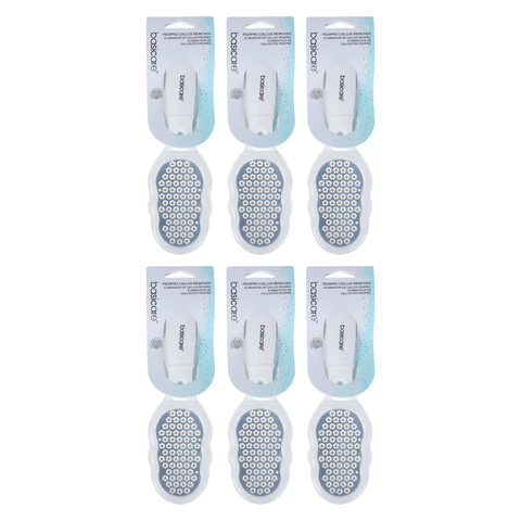 Basicare Pedipro Callus Remover Micro Blade Technology Bundle of 6